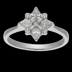 Buy High-Quality 1 Carat Mixed Fancy Diamond Ring Online
