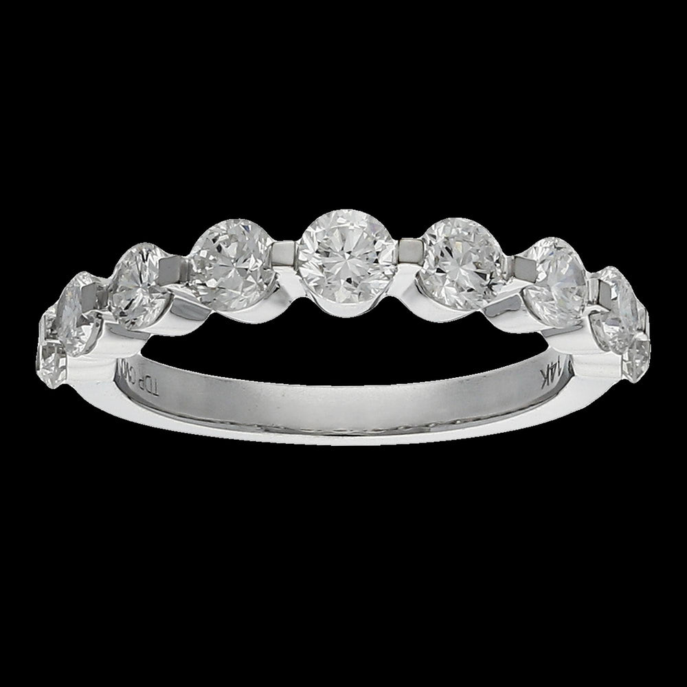 Buy 1.82 Carat Round Cut Diamond Band | Luxury Diamond Ring