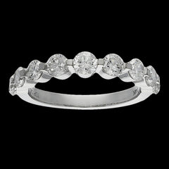 Buy 1.82 Carat Round Cut Diamond Band | Luxury Diamond Ring