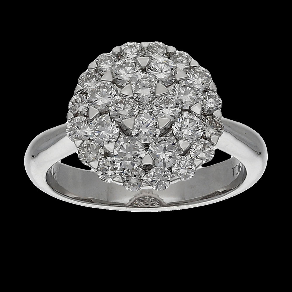 Buy Luxury 2.00 Carat Diamond Ring in 14K White & Yellow Gold