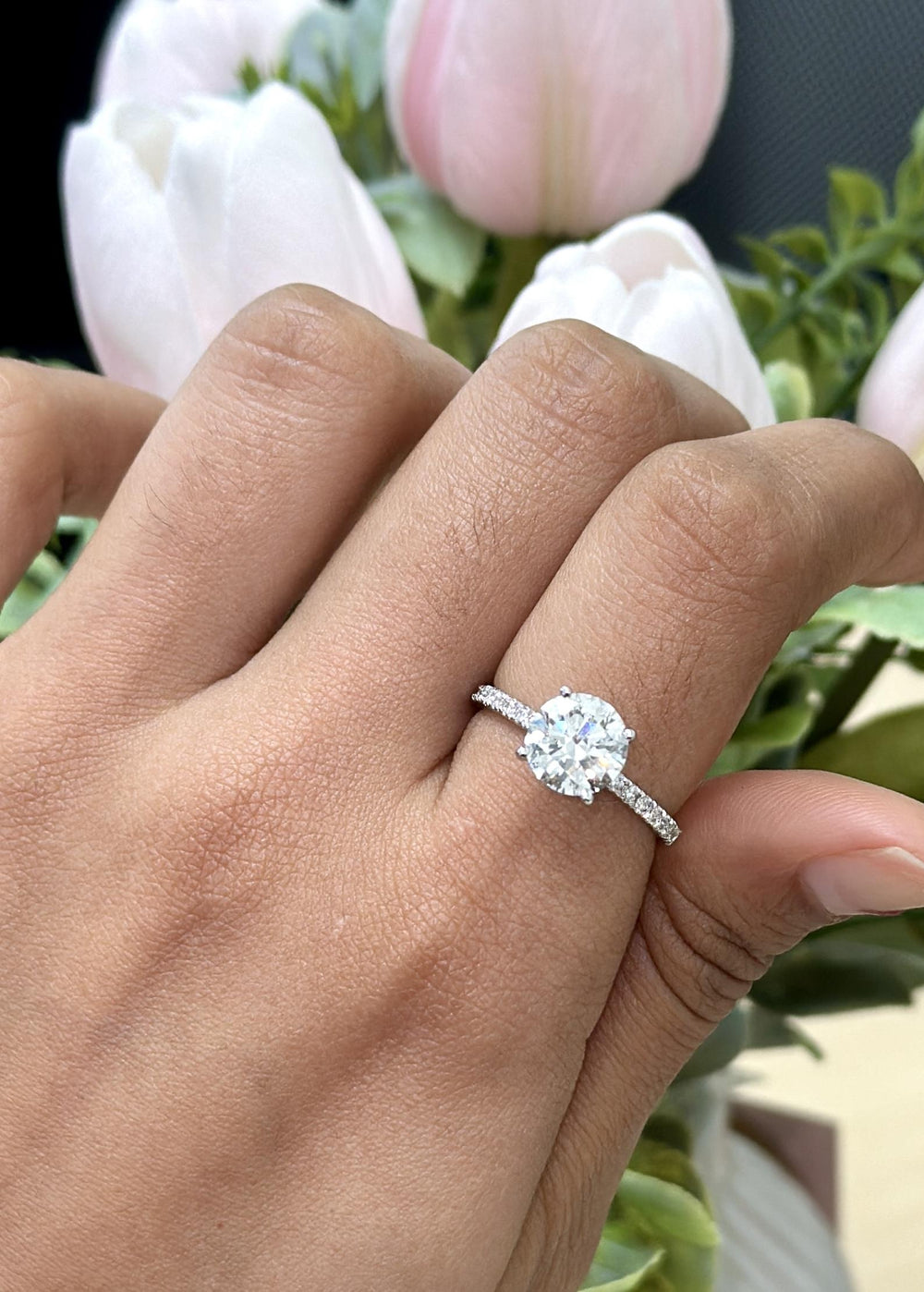 Buy Premium 2.60 CTW Lab-Grown Round Diamond Ring Online