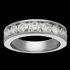 Buy 2.40 Carat Diamond Eternity Band | Diamond Ring Online