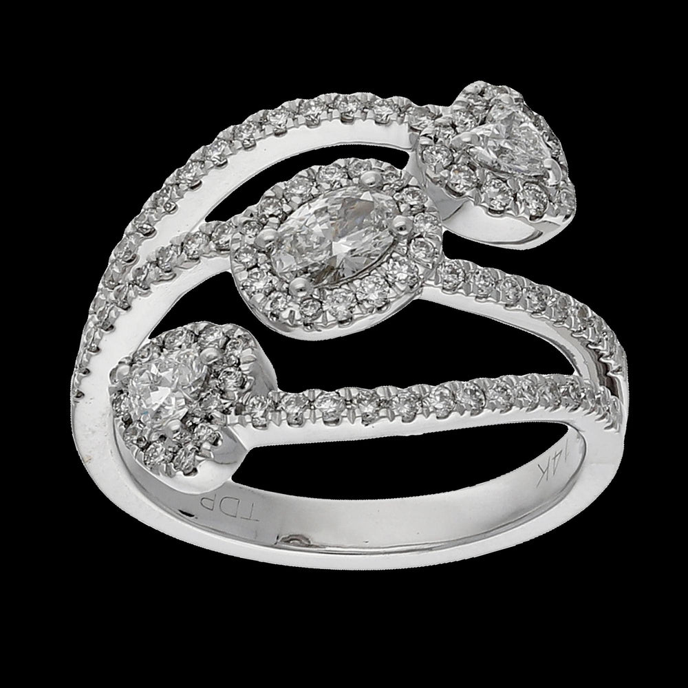 Buy 2.52 Carat Diamond Eternity Band in 14K White & Yellow Gold