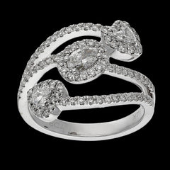 Buy 2.52 Carat Diamond Eternity Band in 14K White & Yellow Gold