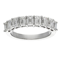 Premium 2.72 Carat Emerald Diamond Band for Sale Online