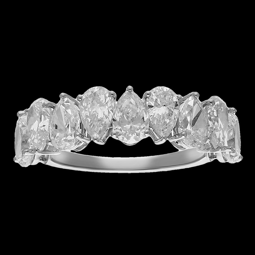 Buy 3 Carat Pear-Cut Diamond Band Online | Best Diamond Ring