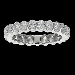 Buy 3 Carat Oval Diamond Eternity Band
