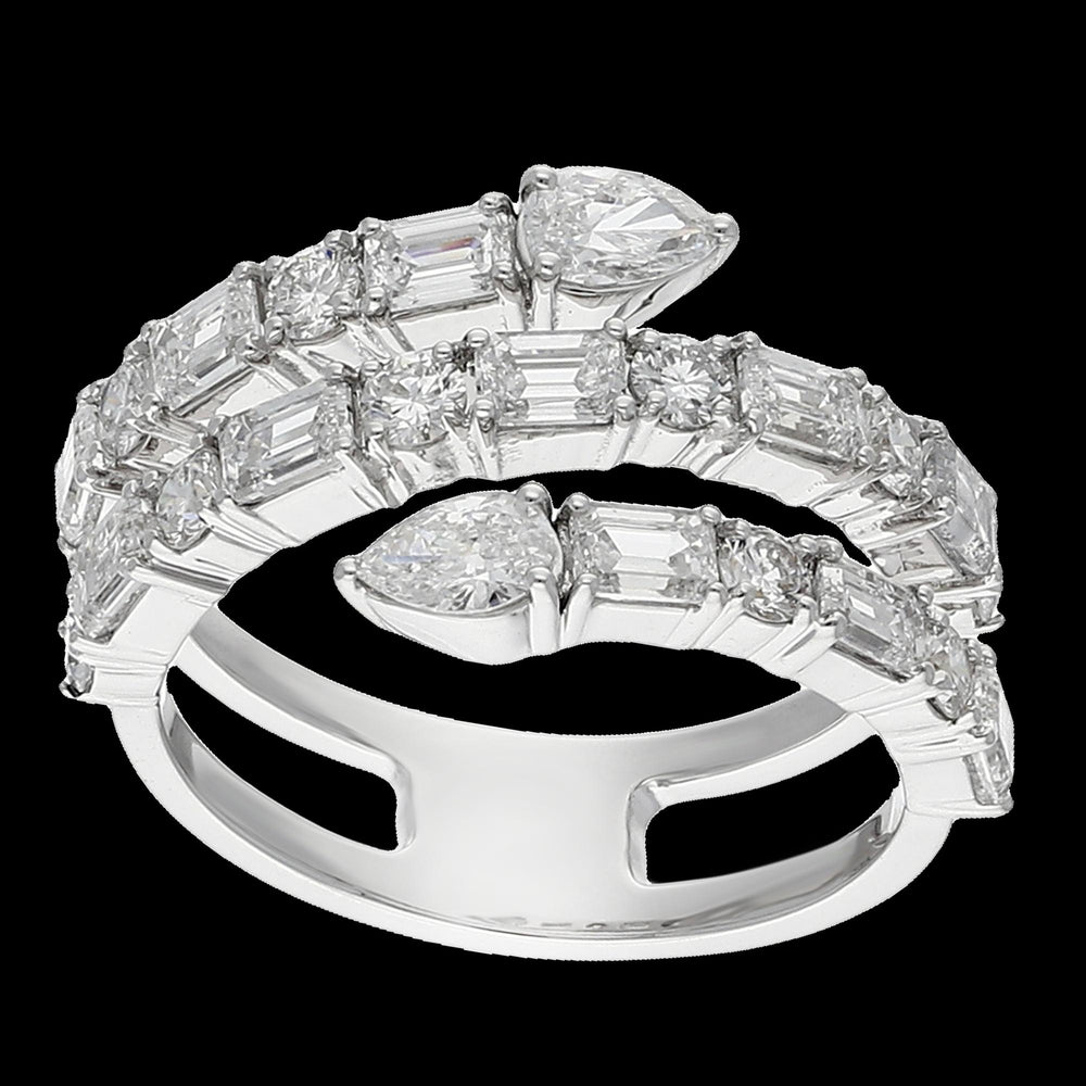 Buy 3.72 Carat Mixed Diamond Ring in 14K White