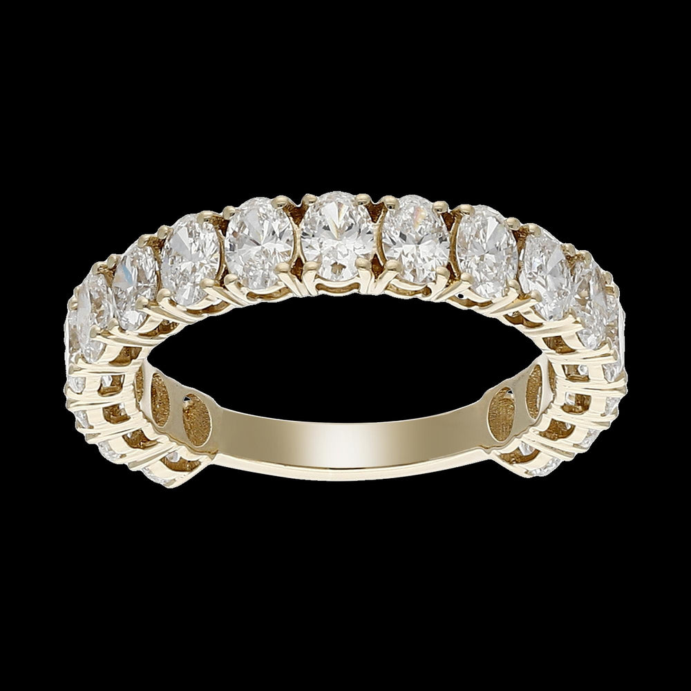 6.25 Carat Oval Diamond Band for Sale | Diamonds By Saxena