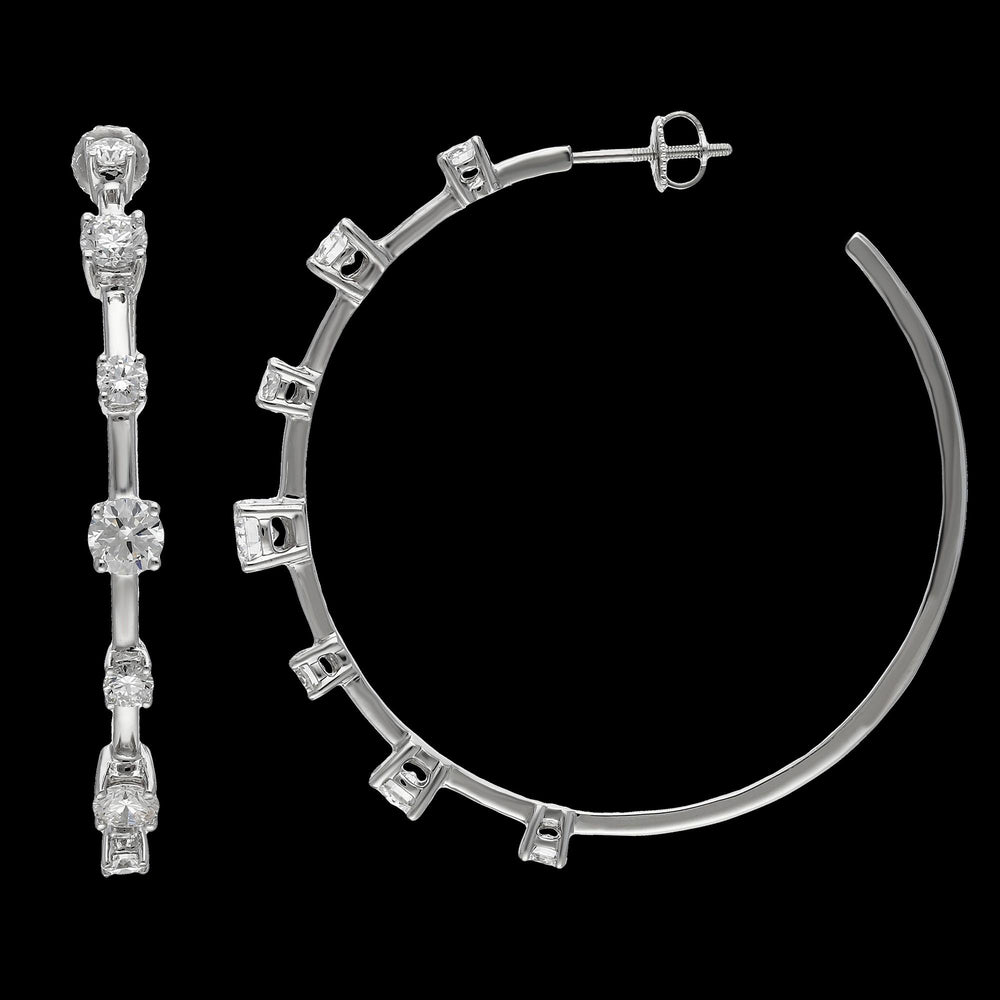 Buy Luxury 3.42 Carat Lab-Grown Diamond Earrings Online