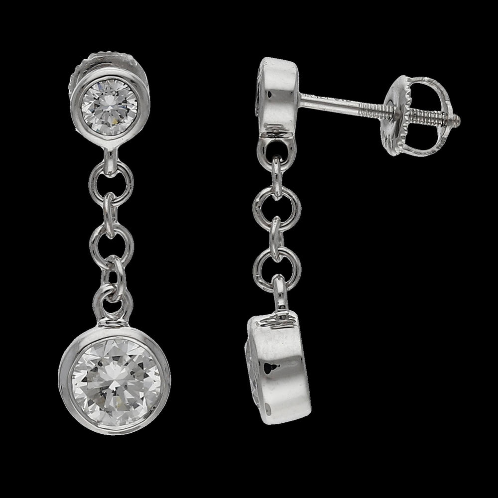 2.08 Carat Lab-Grown Diamond Drop Earrings for Sale Online