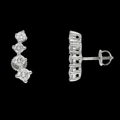 Buy High-Quality 1 Carat Lab-Grown Diamond Earrings Online