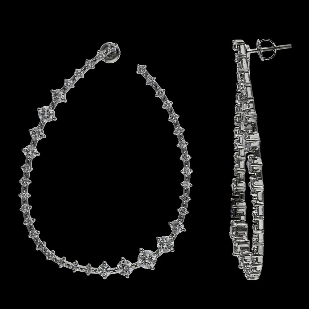 Buy Premium 7.21 Carat Lab-Grown Diamond Earrings Online