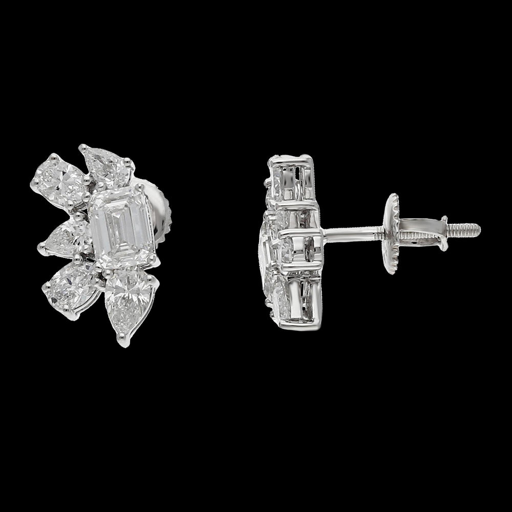 Buy Premium 2.02 Carat Lab-Grown Diamond Stud Earrings Online