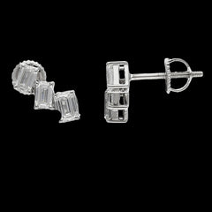 Buy Luxury 1.00 Carat Lab-Grown Diamond Earrings Online