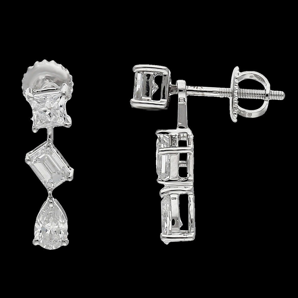 Modern 1 Carat Lab-Grown Diamond Earrings for Sale Online