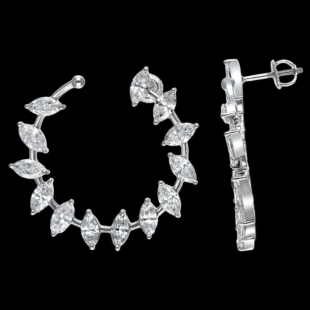 Buy Premium 7.02 Carat Lab-Grown Diamond Earrings Online