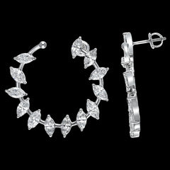 Buy Premium 7.02 Carat Lab-Grown Diamond Earrings Online