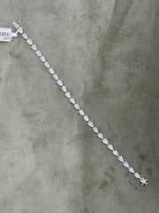 Buy 8.04 CTW Pear-Shaped Lab-Grown Diamond Tennis Bracelet