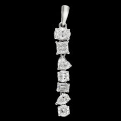 Buy 2 Carat Multi-Shape Lab-Grown Diamond Pendant Online