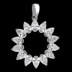 2.06 CT Pear-Shaped Lab-Grown Diamond Pendant for Sale Online