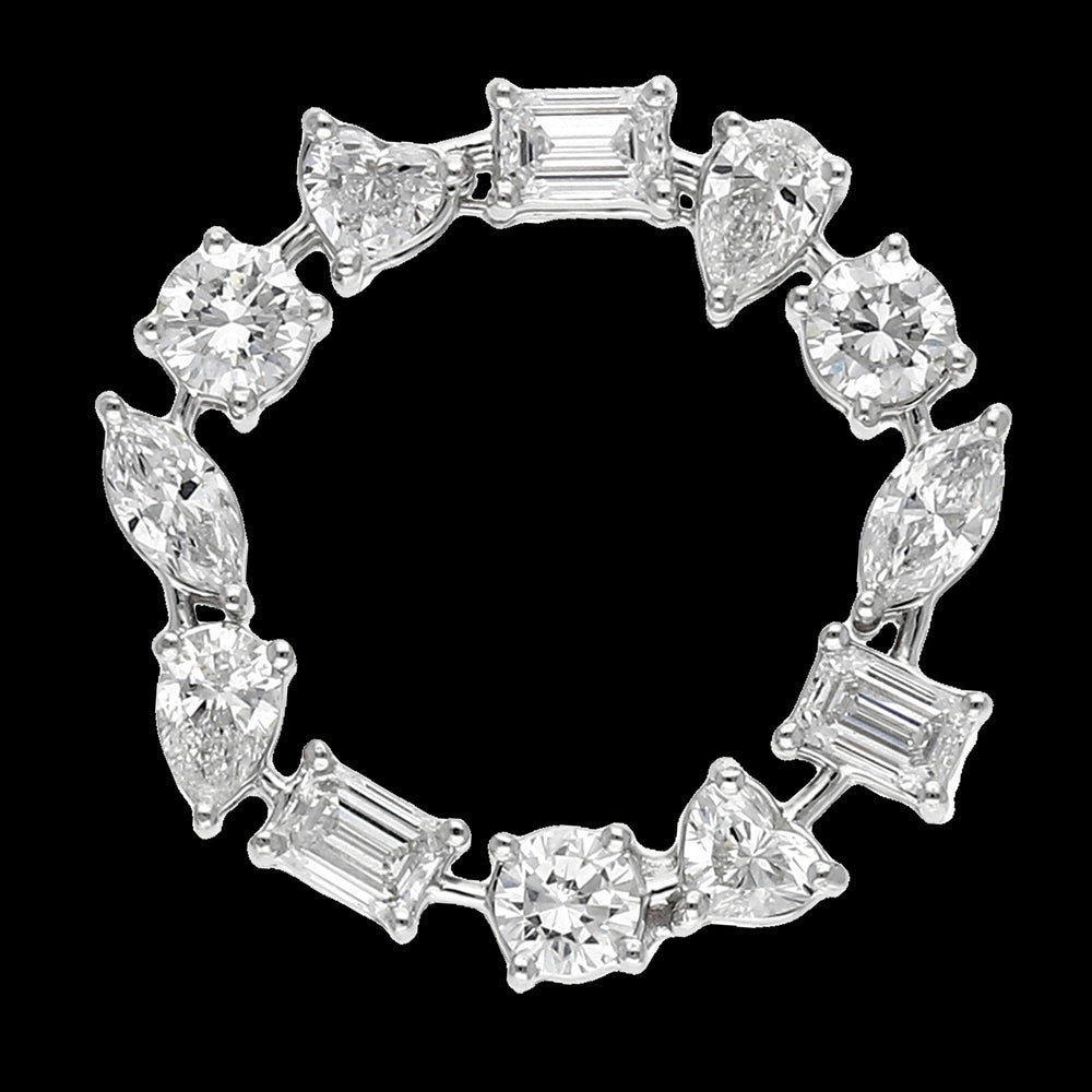 Buy High-Quality Multi-Shape Lab-Grown Diamond Pendant