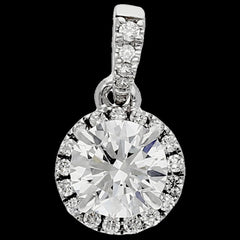 Luxury 1.24 CT Lab-Grown Diamond Pendant for Sale Online