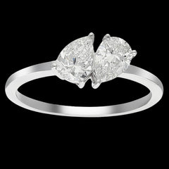 Buy High-Quality 1.04 Carat Pear Cut Diamond Ring Online
