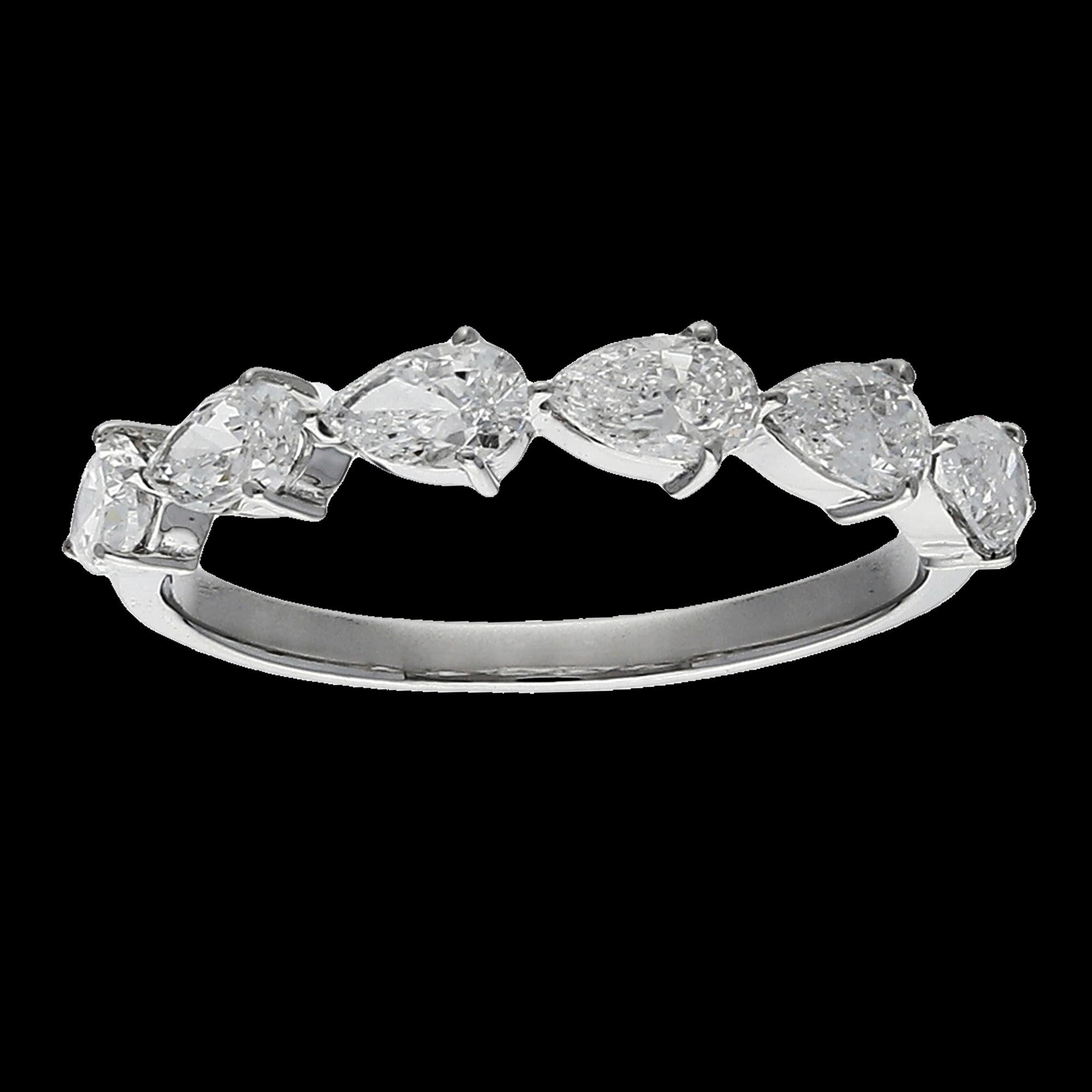 Buy 1.26 Carat Pear Cut Diamond Ring | Luxury Diamond Ring
