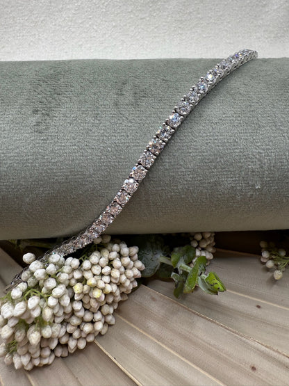 Lab Grown Tennis Bracelet