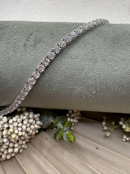 Lab Grown Tennis Bracelet