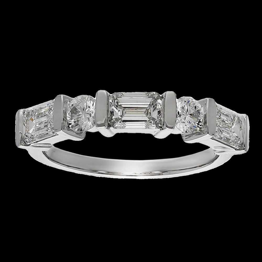 Buy 2.25 CT Emerald Cut Diamond Band | Best Diamond Ring
