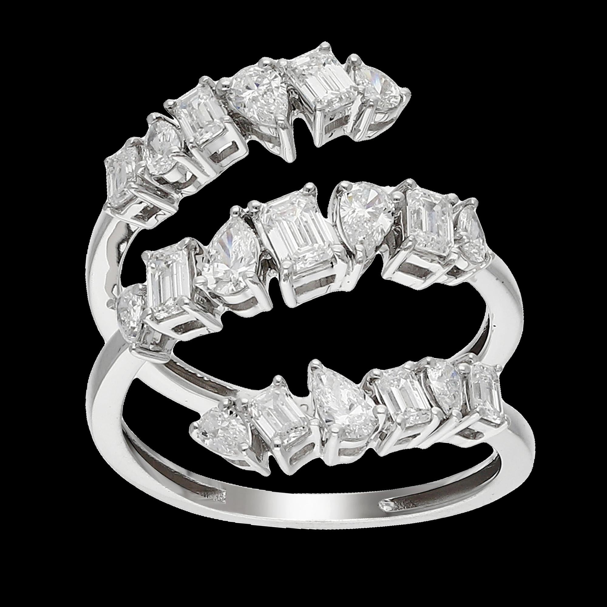 Buy 2.52 Carat Mixed Diamond Ring Online 