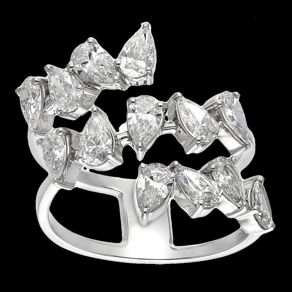 Buy 3 Carat Pear-Cut Lab-Grown Diamond Ring Online