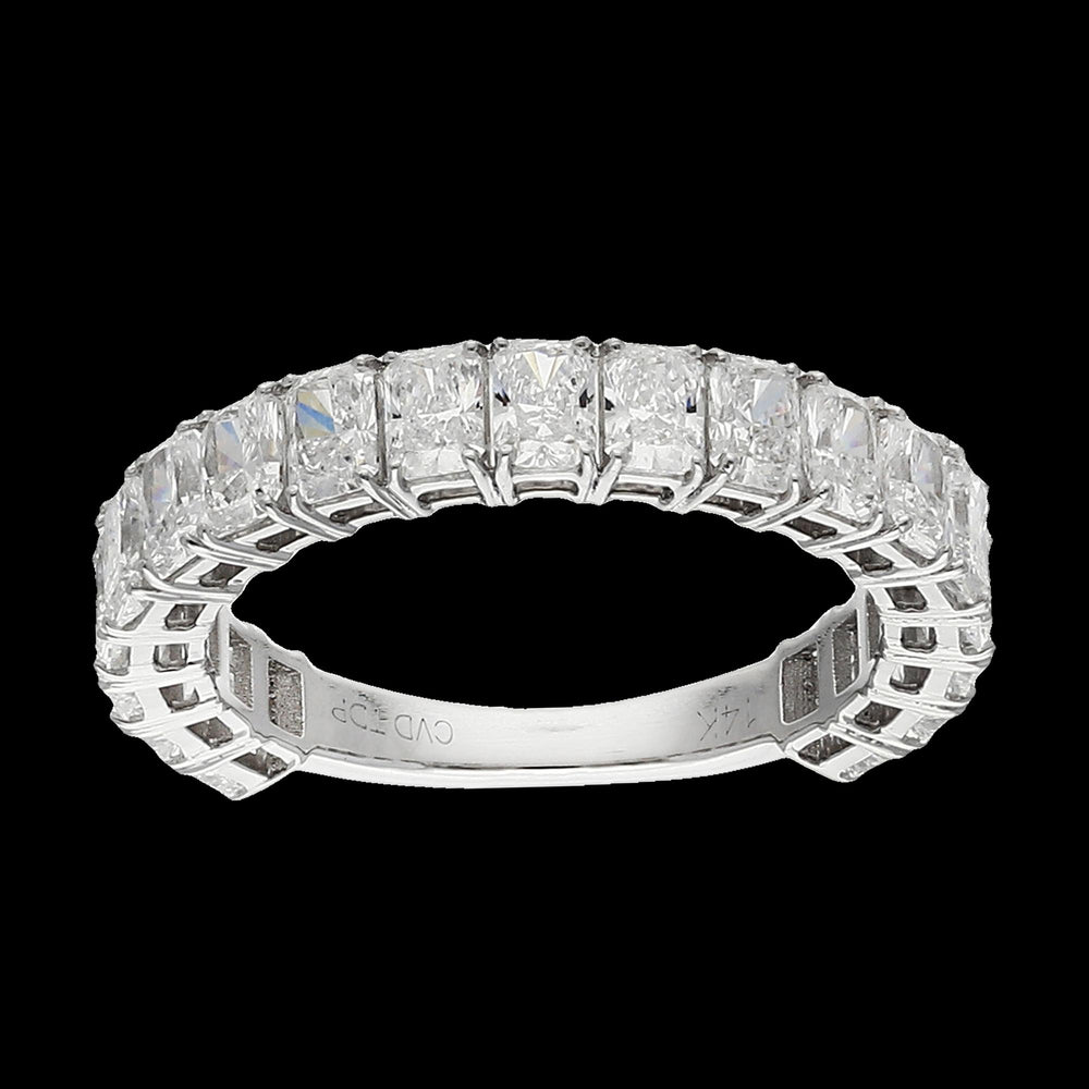 Buy Premium 3.22 Carat Emerald Cut Diamond Band Online