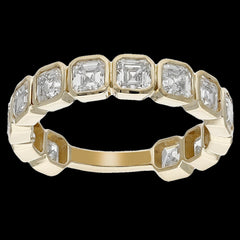 Buy 3.52 CT Diamond Eternity Band in 14K White & Yellow Gold