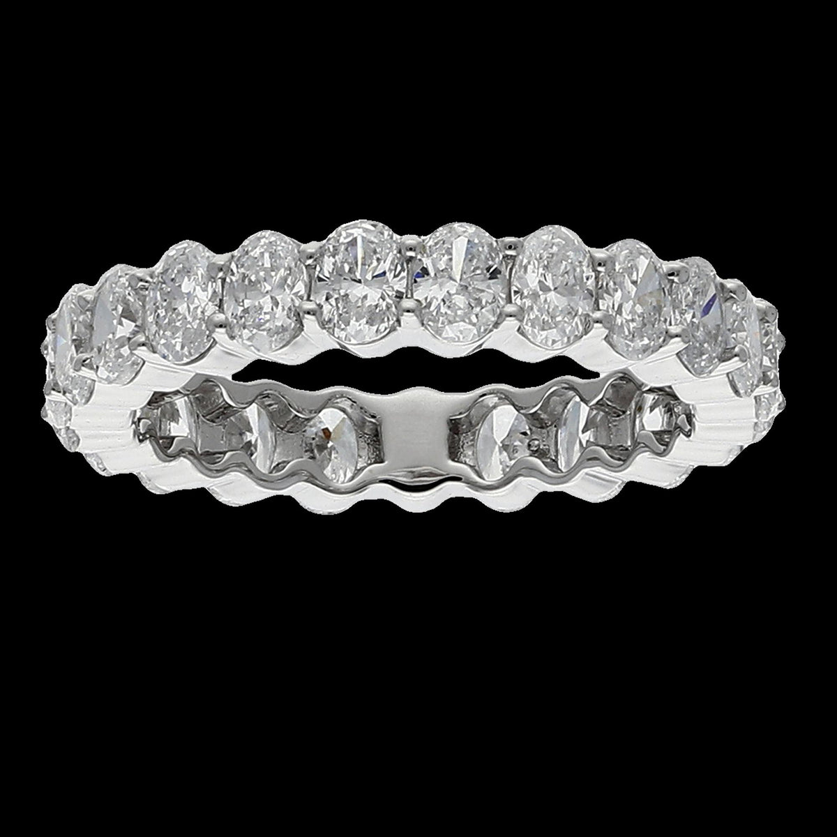 Buy High-Quality 3.80 CT Oval Diamond Eternity Band Online
