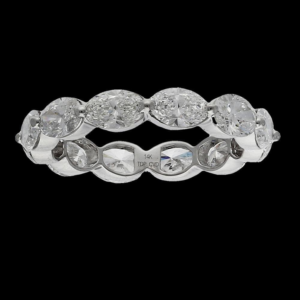Buy 4.02 Carat Oval Diamond Eternity Band