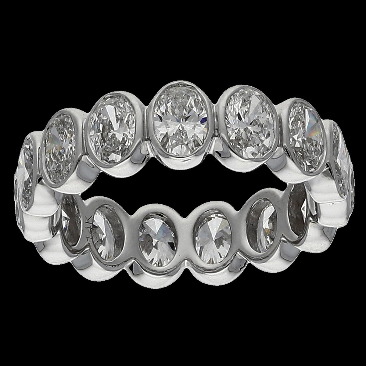 Buy 5.02 Carat Oval Diamond Eternity Band