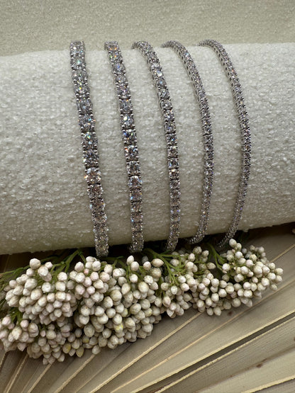 Lab Grown Tennis Bracelet