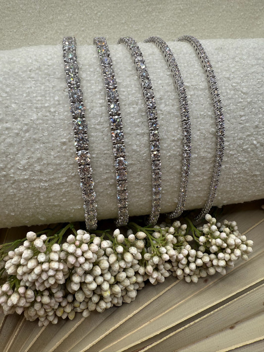 Lab Grown Tennis Bracelet