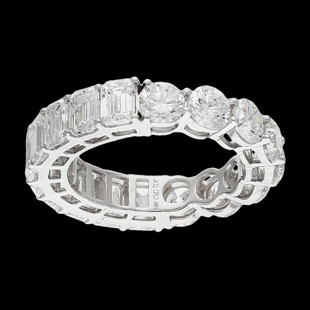Buy 7.02 Carat Mixed Diamond Eternity Band Online

