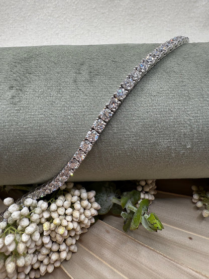 Lab Grown Tennis Bracelet