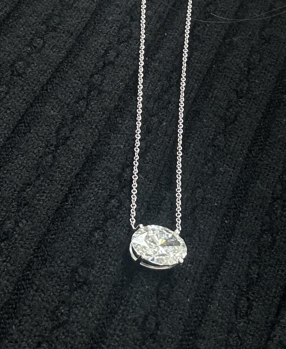 Buy 3.15 Carat Lab-Grown Diamond Pendant Necklace Online