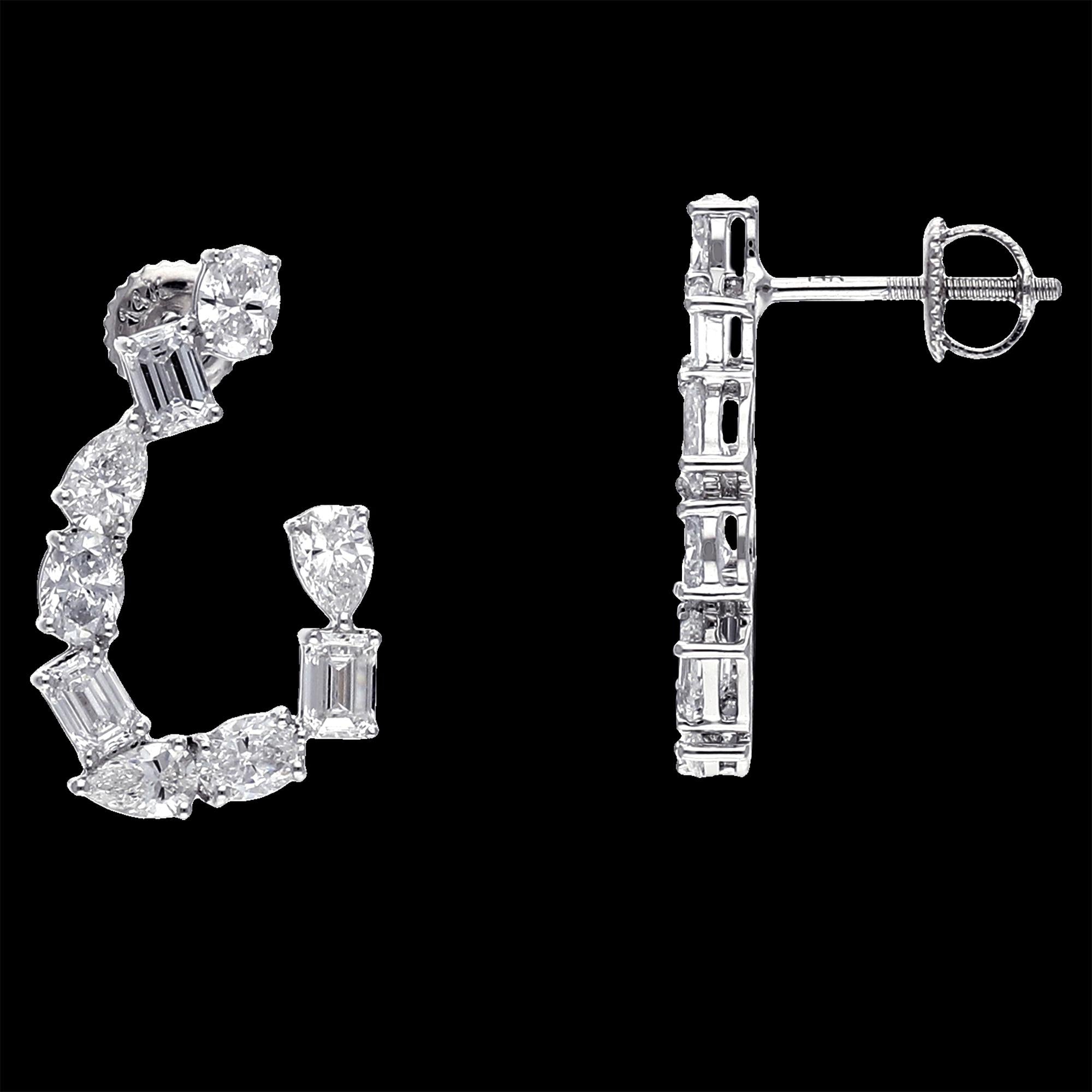 Buy 3 CT Lab-Grown Diamond Earrings 