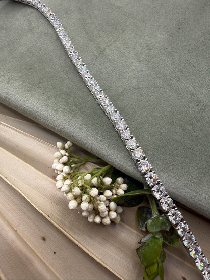 Lab Grown Tennis Bracelet