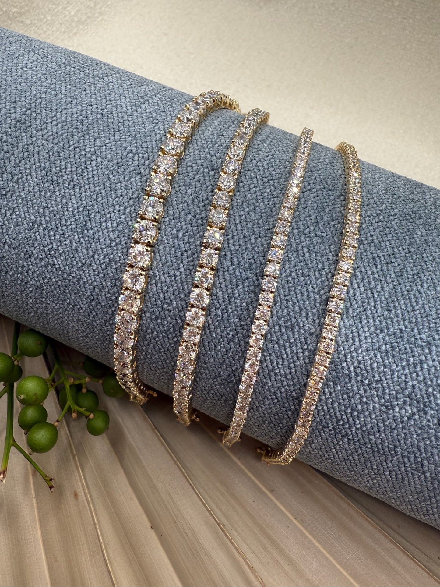 Lab Grown Tennis Bracelet