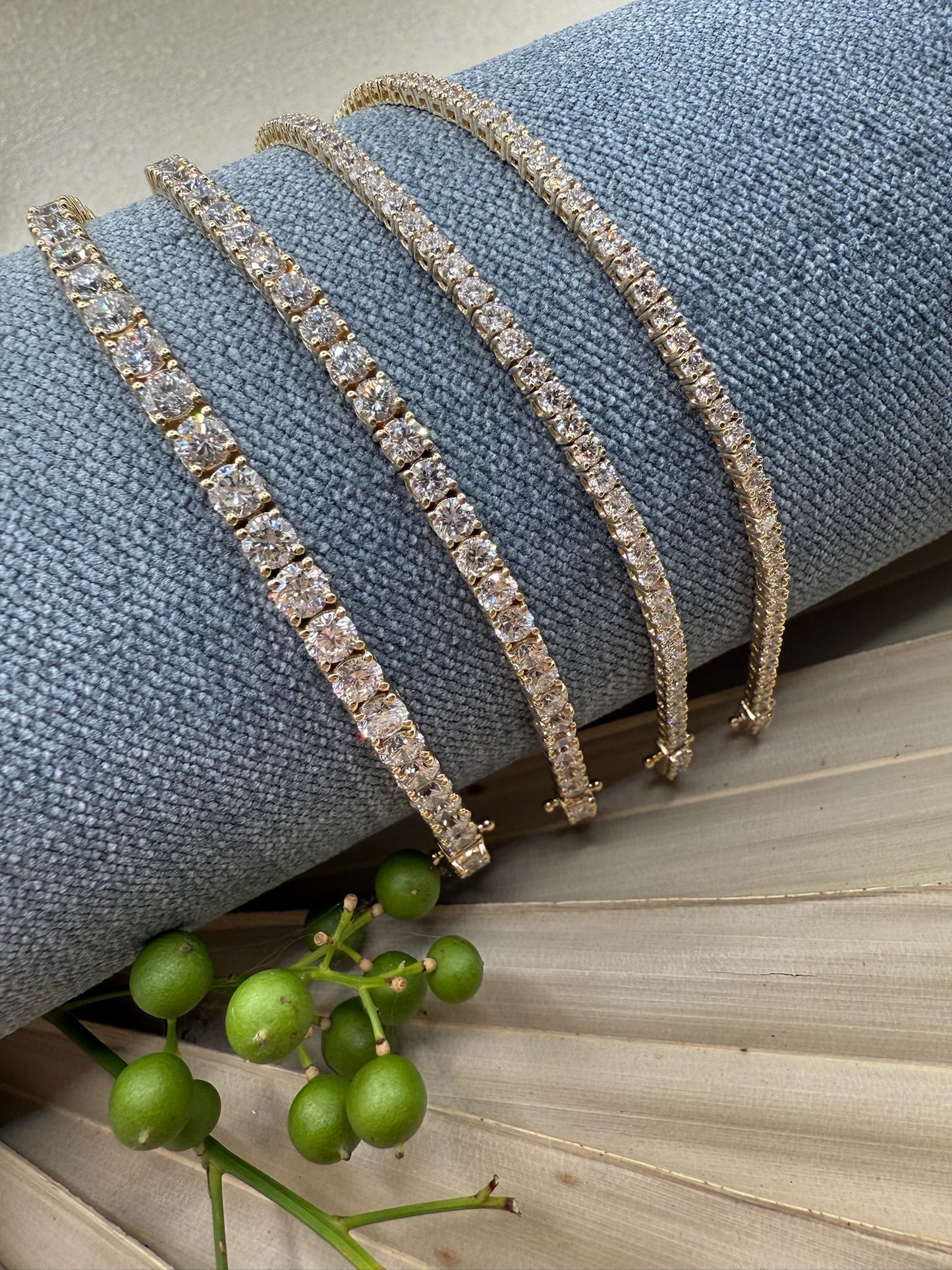 Lab Grown Tennis Bracelet