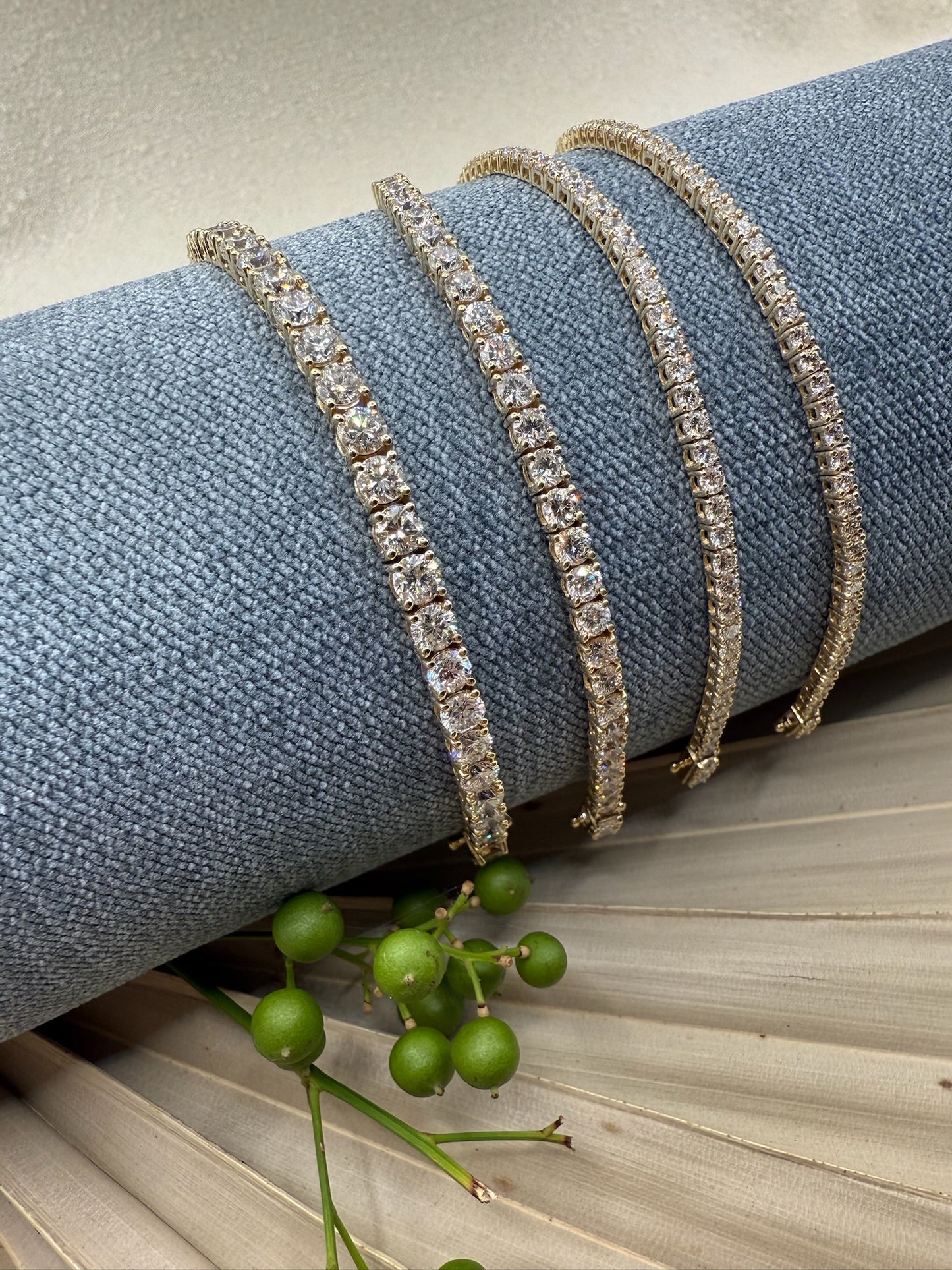 Lab Grown Tennis Bracelet
