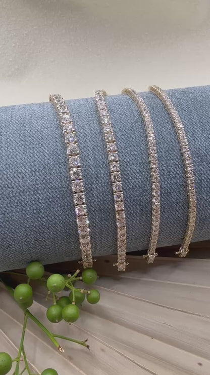 Lab Grown Tennis Bracelet